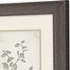 Florals Collection Rustic Wood Grain Framed Art