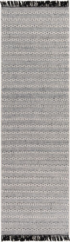 Azalea 96 X 30 inch Light Slate Rug in 2.5 x 8, Runner
