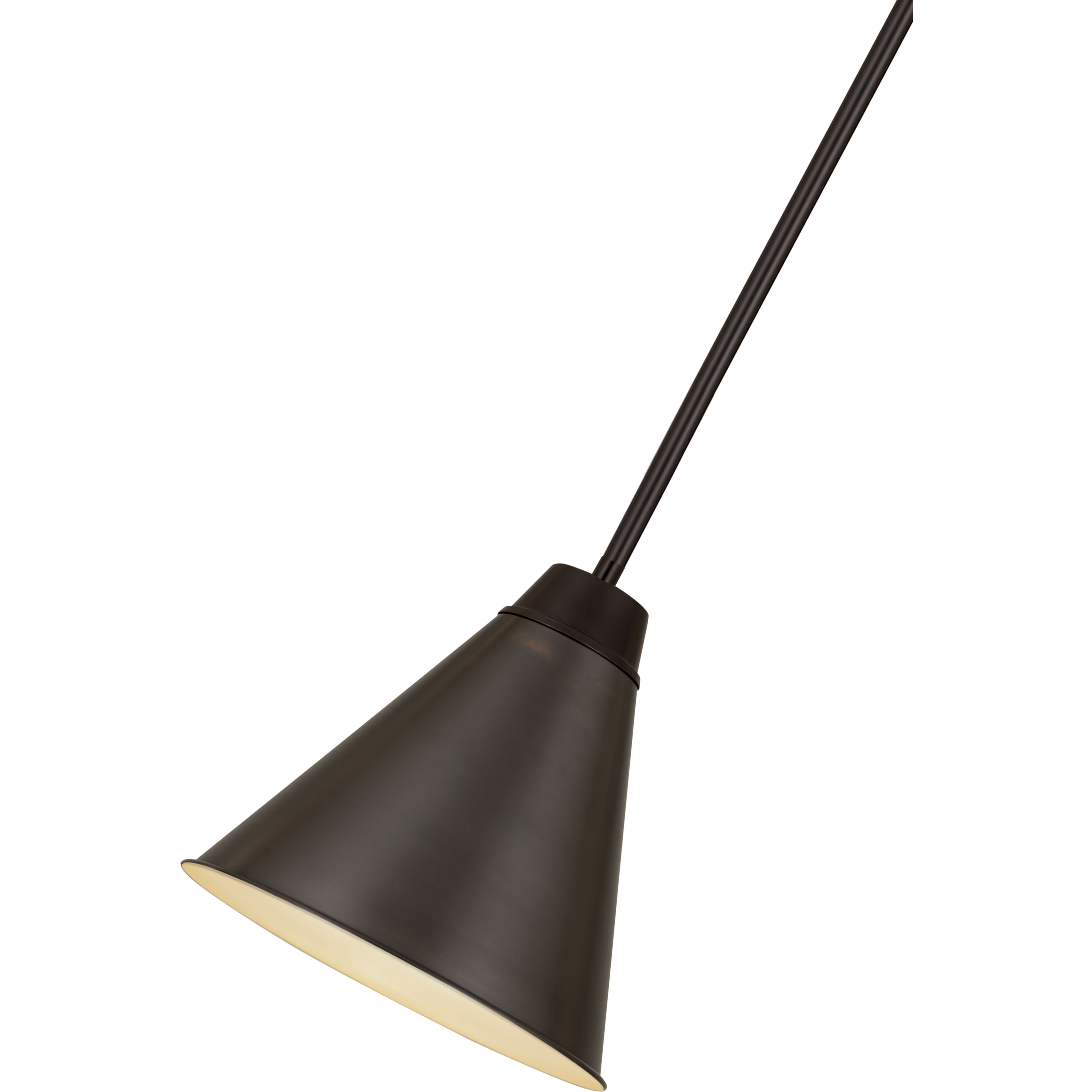 Eaton 1 Light 12 inch Bronze Plate Pendant Ceiling Light