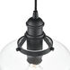 Khrisa 1 Light 10 inch Matte Black Pendant Ceiling Light