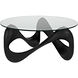 Orion 35.5 X 35.5 inch Black Coffee Table