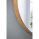Wayne 39.4 X 39.4 inch Brown Wall Mirror