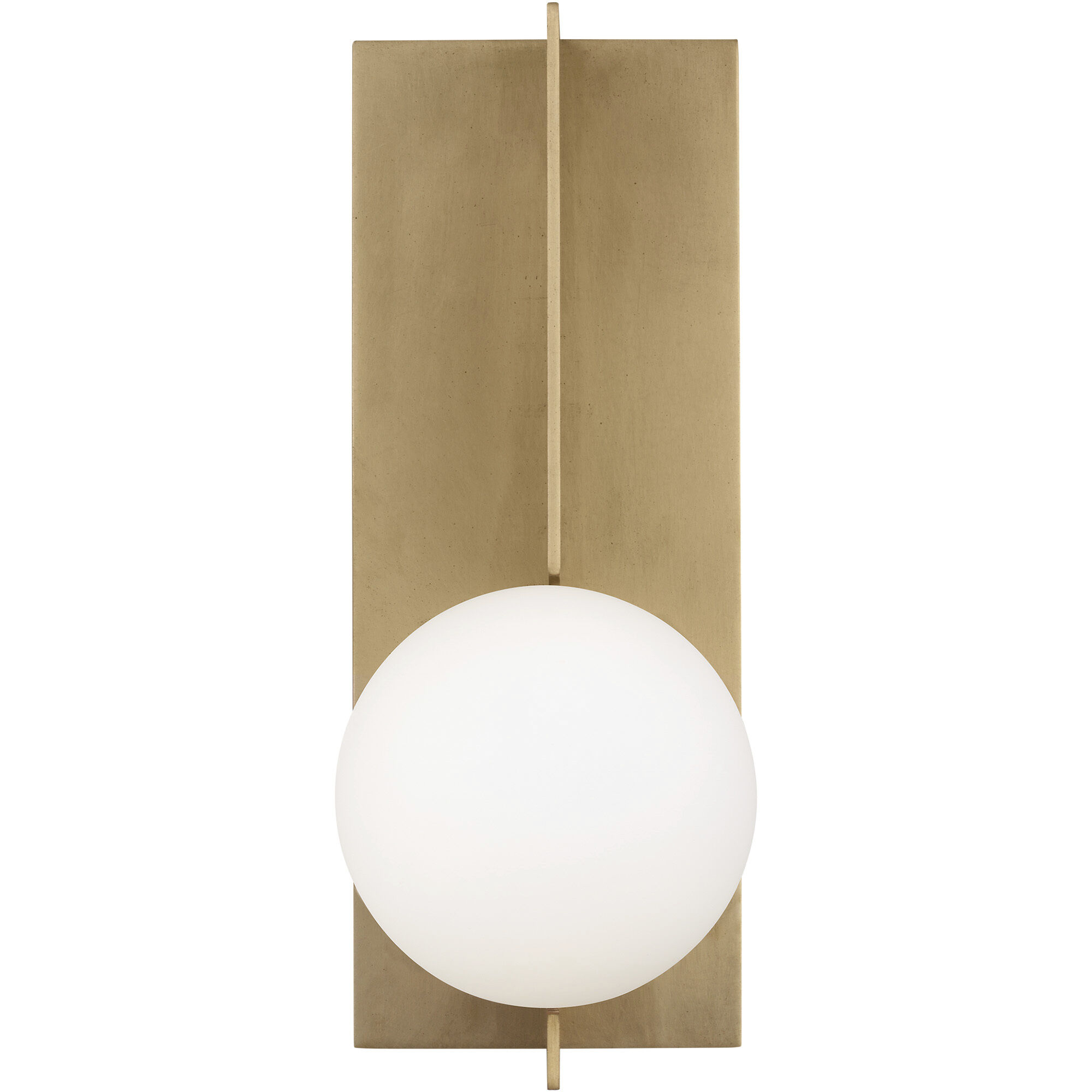 Visual Comfort Modern Collection 700WSOBLNB LED930 Sean Lavin Orbel LED 6.7 inch Natural Brass Wall Sconce Wall Light in LED 90 CRI 3000K