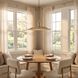 TOB by Thomas O'Brien Dash LED 24 inch Burnished Brass Pendant Ceiling Light