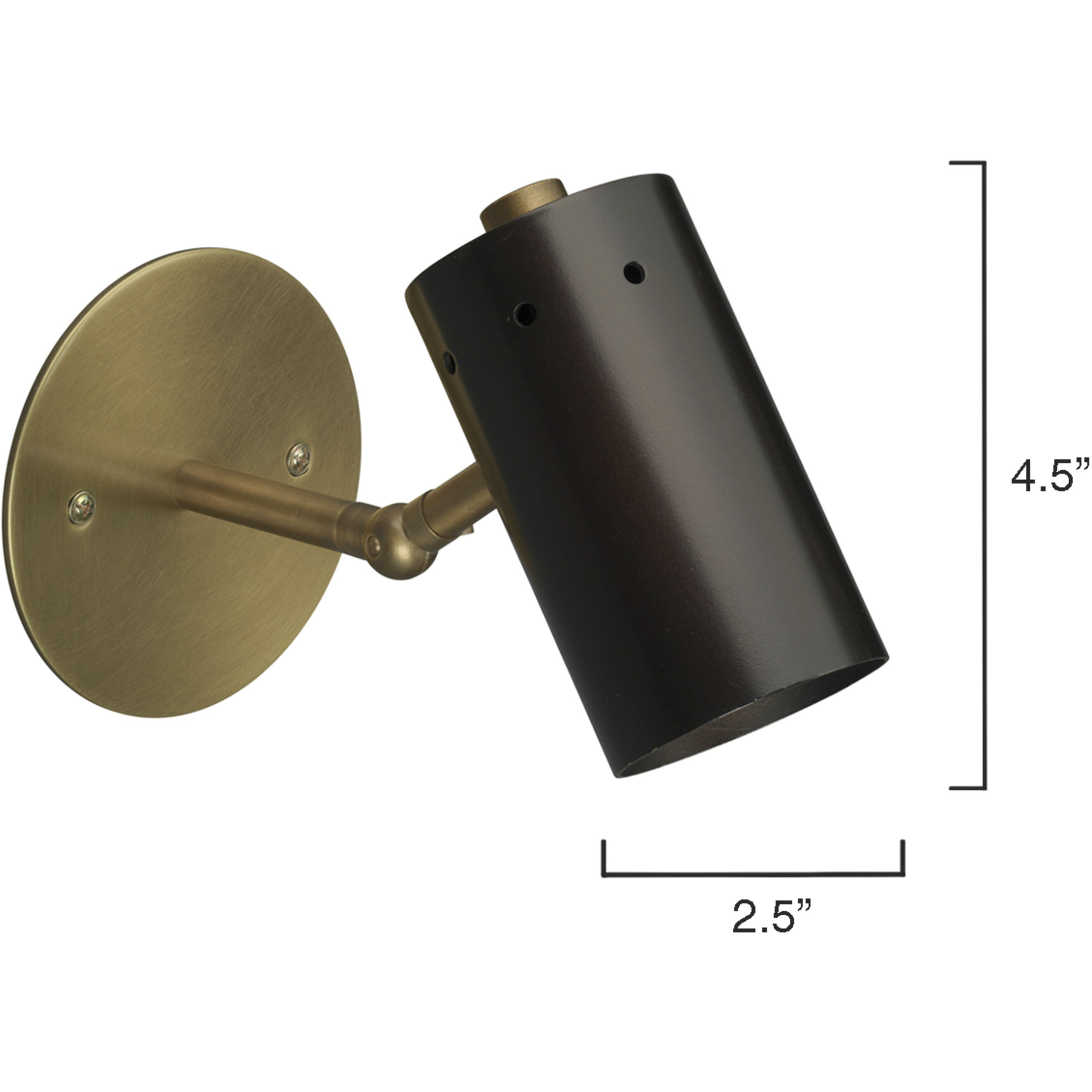 Milano 1 Light 3 inch Oil Rubbed BronzeAntique Brass Wall Sconce Wall Light