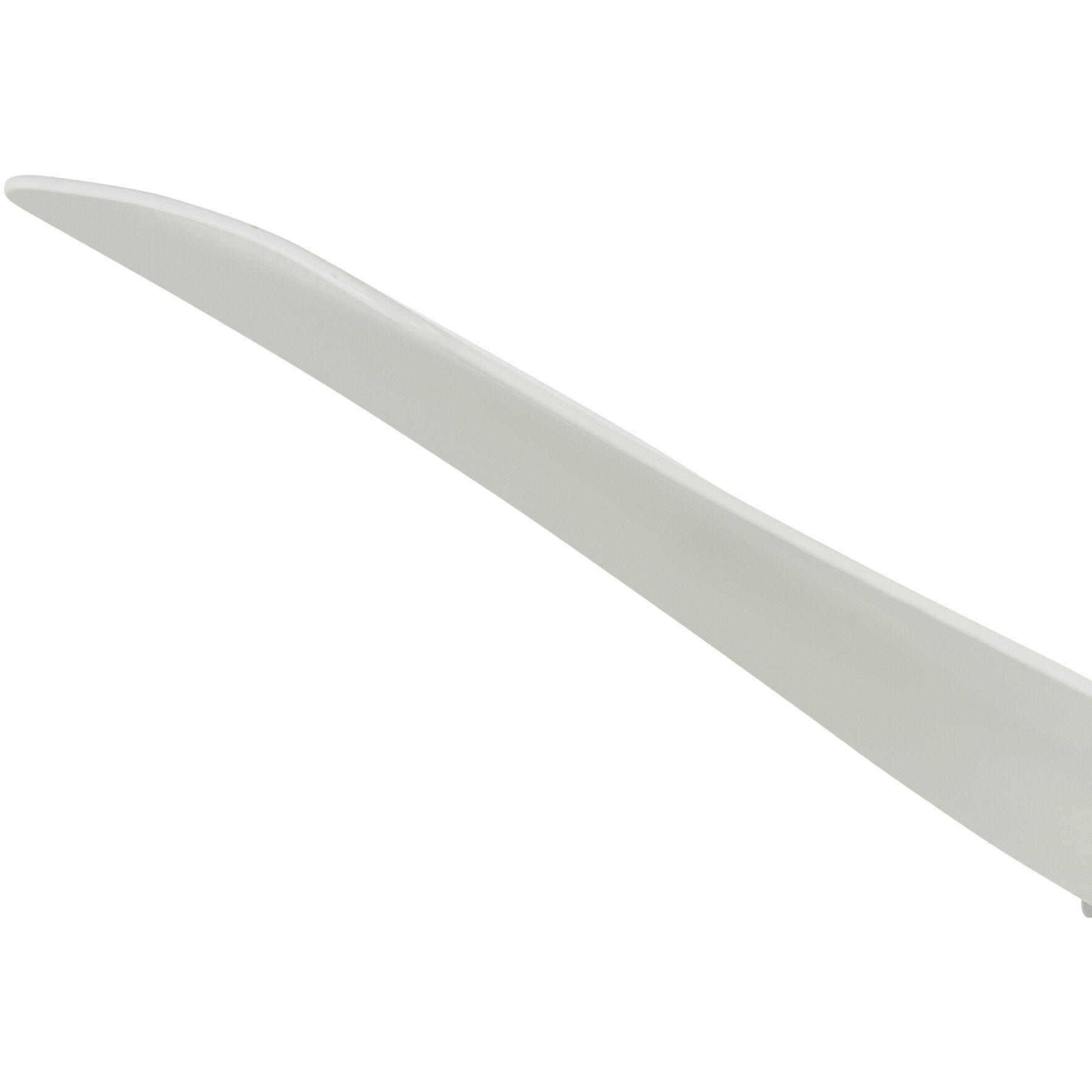 Simple 44 inch Flat White Outdoor Ceiling Fan