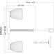 Naya 3 Light 19.25 inch Matte Black Chandelier Ceiling Light