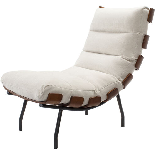 Laval Oatmeal / Black Lounger