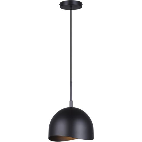 Henlee 1 Light 9 inch Black Pendant Ceiling Light