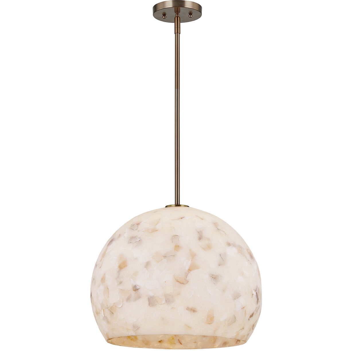 Alabaster Rocks Pendant