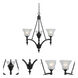 Rockwood 3 Light 25 inch Dark Bronze Chandelier Ceiling Light