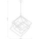 Euclid 6 Light 35.5 inch Matte Black Chandelier Ceiling Light
