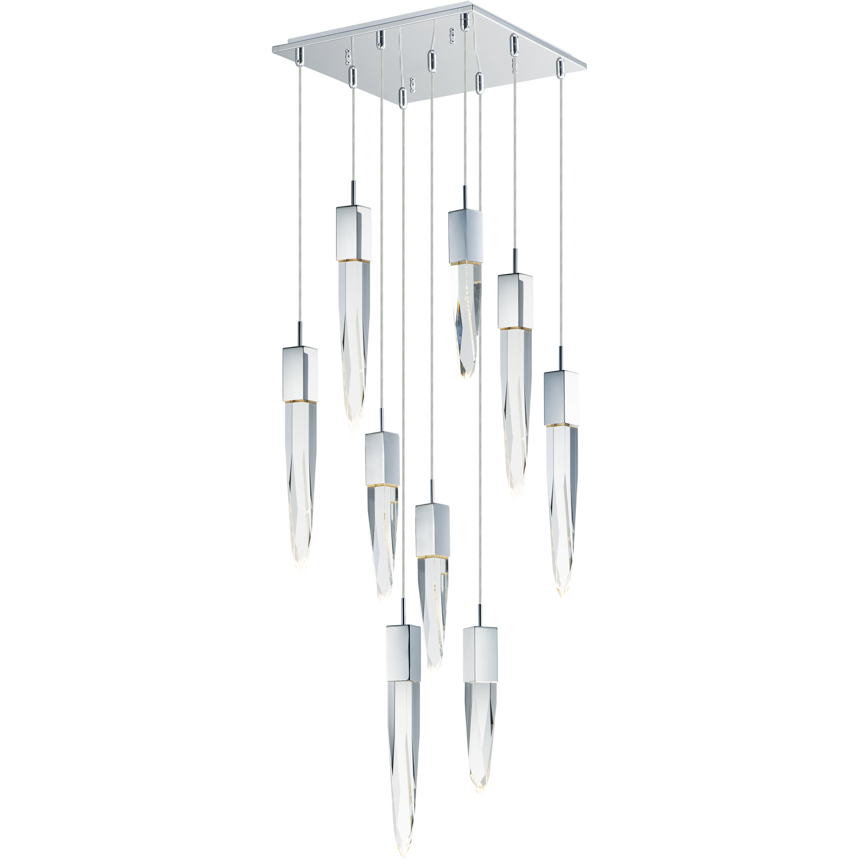 Quartz 9 Light 15.75 inch Pendant