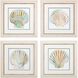 Waterside Collection Turquoise Framed Art