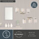Robey 3 Light 23 inch Polished Nickel Bathroom Vanity Wall Light