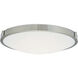 Halo LED 20 inch Brushed Nickel Flush Mount Ceiling Light