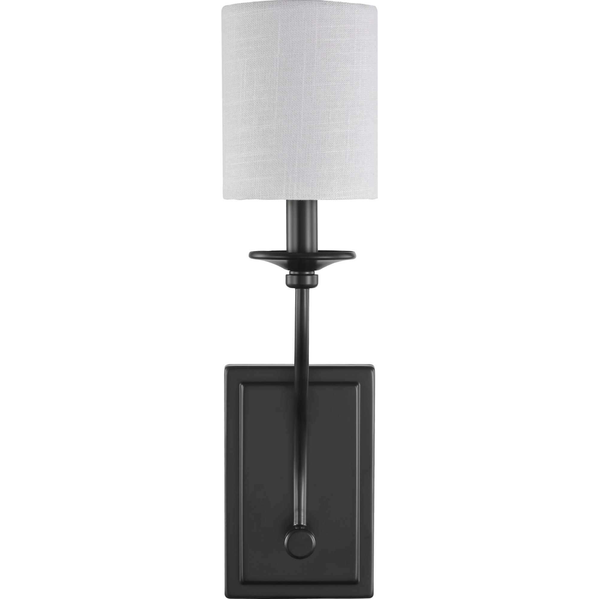 Bonita 1 Light 5 inch Matte Black Wall Sconce Wall Light, Design Series