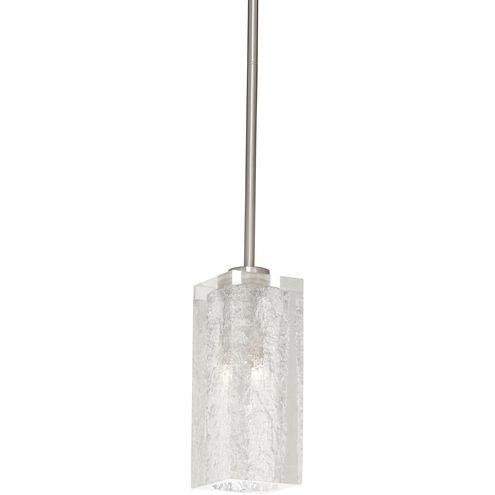 Frederick Cooper 1 Light 5 inch Satin Nickel/Textured Pendant Ceiling Light