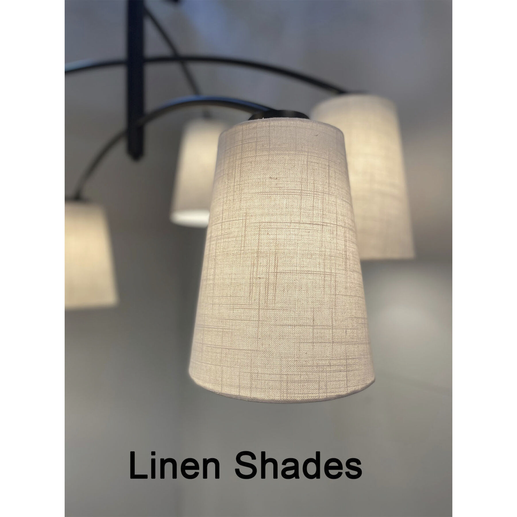 Headington 6 Light 53.75 inch Coal Chandelier Ceiling Light