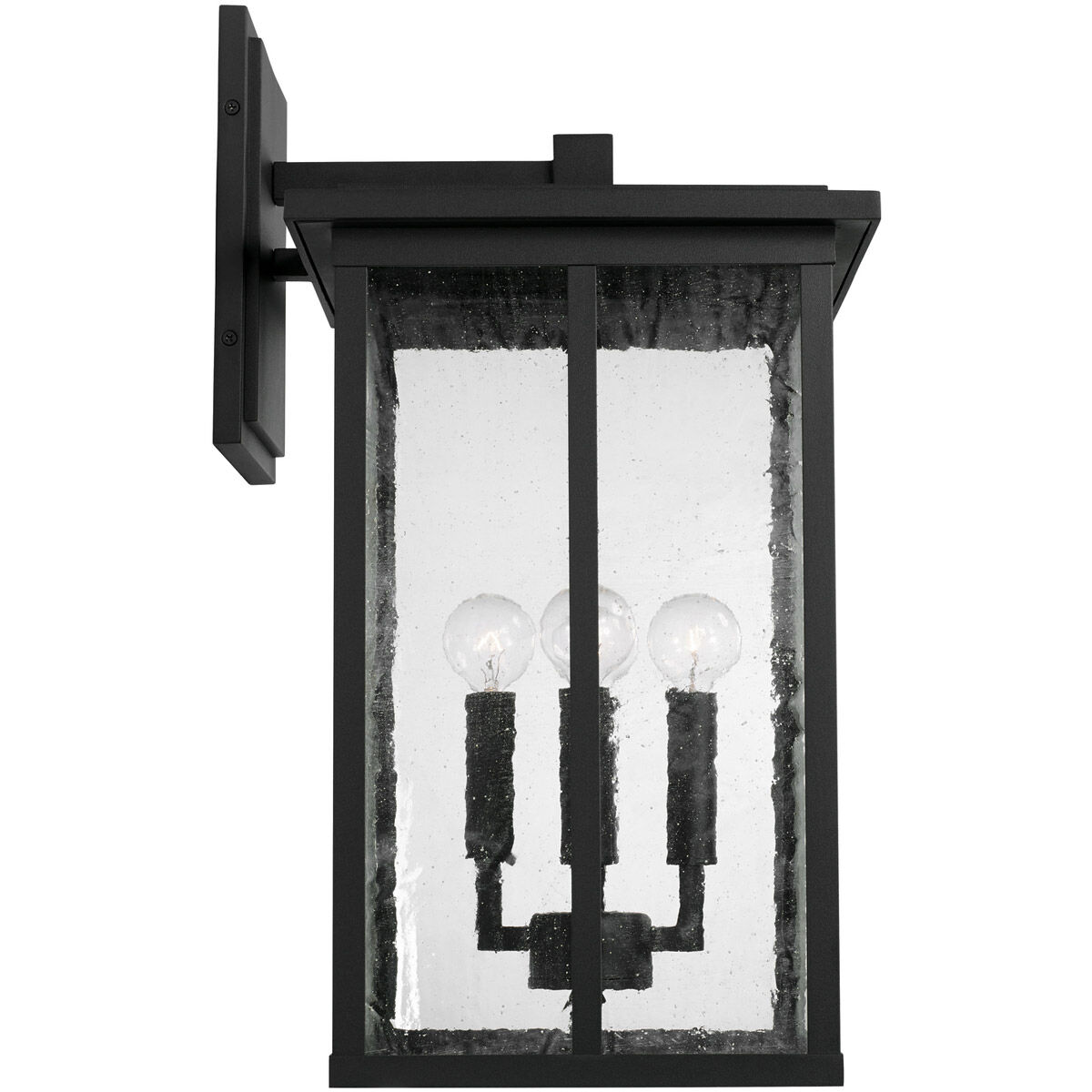 Barrett 4 Light 22 inch Black Outdoor Wall Lantern