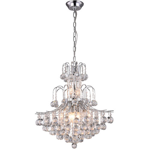 Canada 11 Light 22 inch Chrome Chandelier Ceiling Light