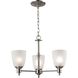 Jackson 3 Light 20 inch Brushed Nickel Chandelier Ceiling Light