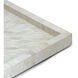 Montara White Serving Tray, Small