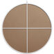 Eternity 32 X 32 inch White Wall Mirror