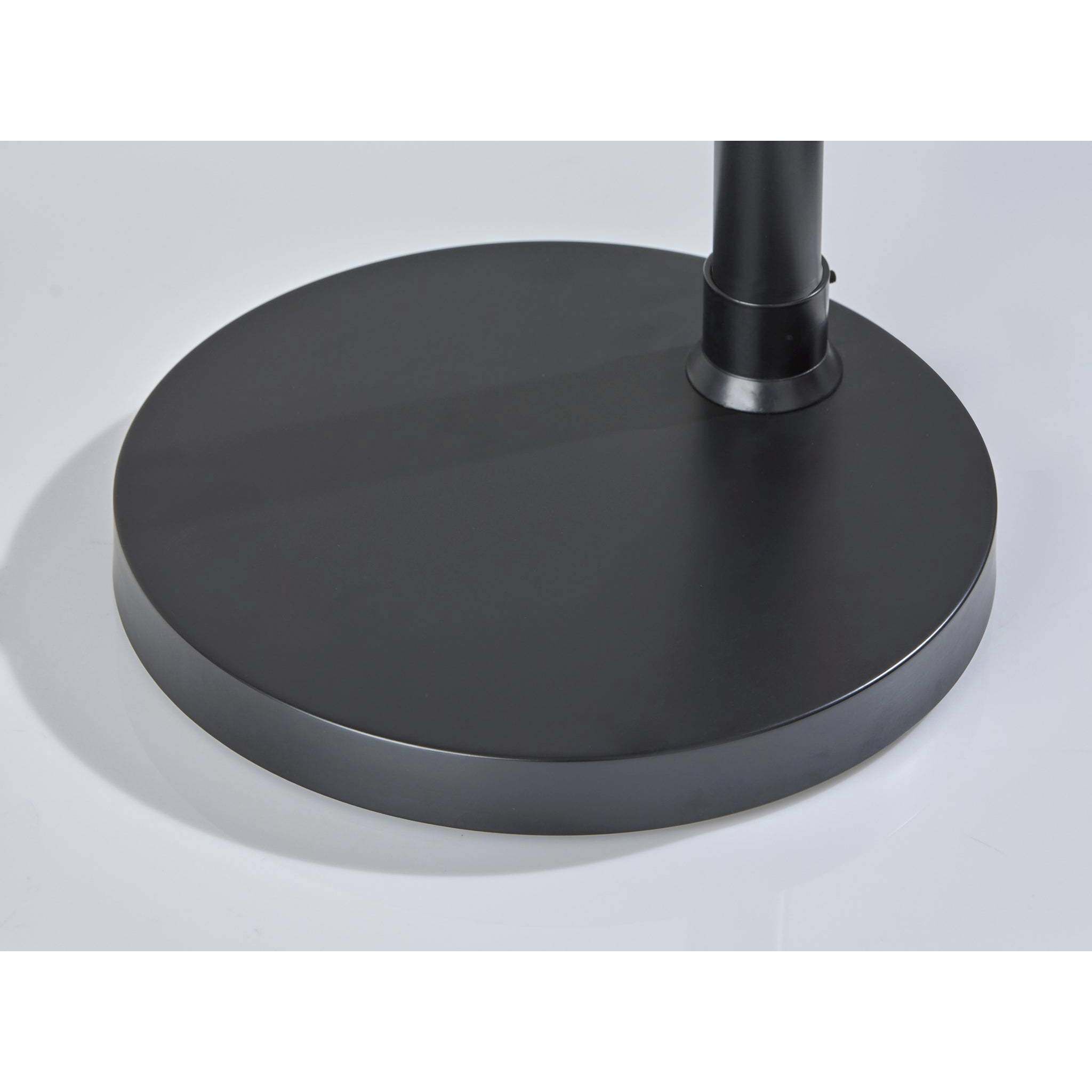 Barton 75.5 inch 100.00 watt Black Arc Floor Lamp Portable Light, Simplee Adesso