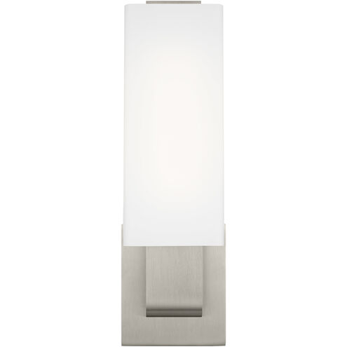 Sean Lavin Kisdon LED Polished Nickel ADA Wall Sconce Wall Light, Integrated LED
