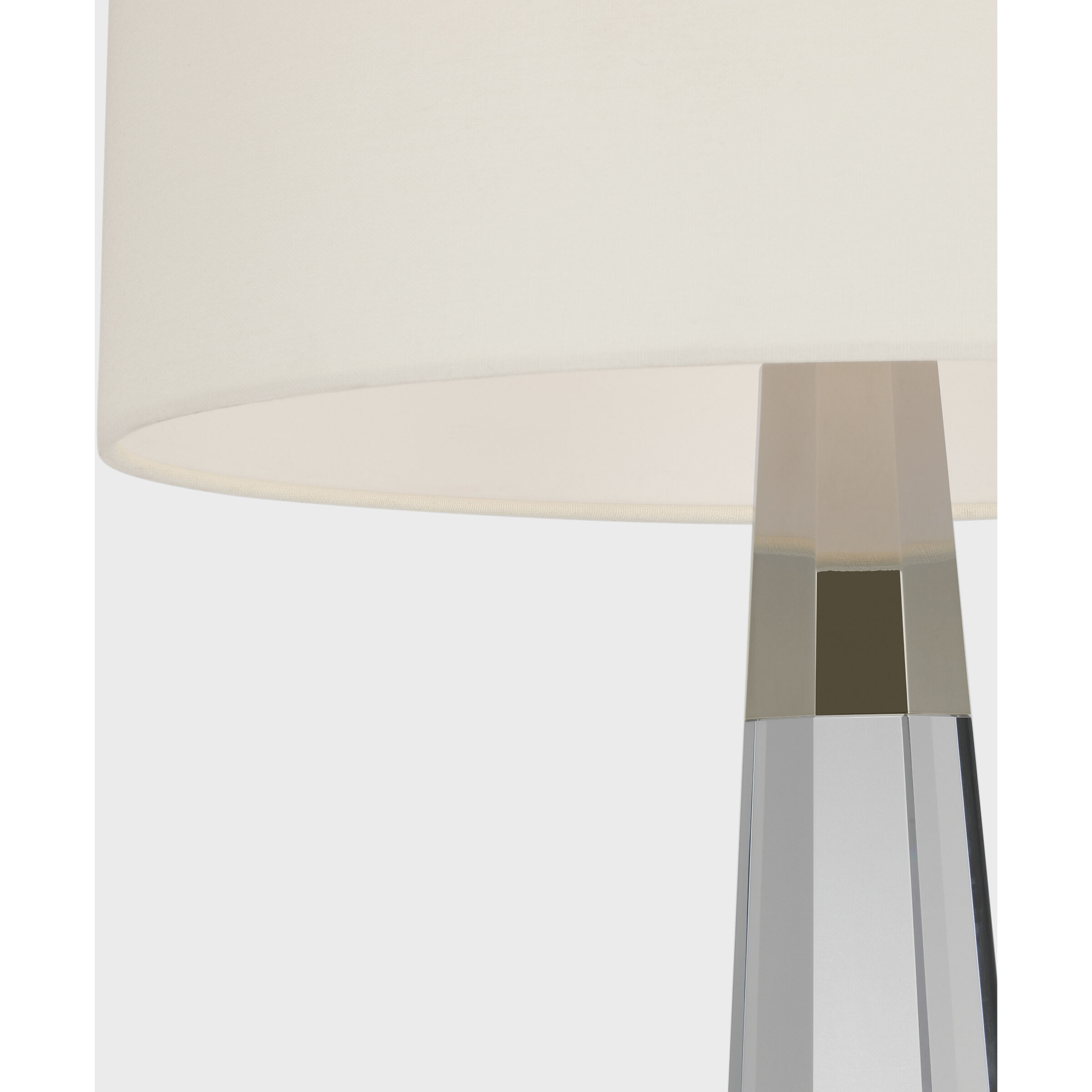 AERIN Olsen 32.5 inch 5.00 watt Crystal and Polished Nickel Cordless Table Lamp Portable Light