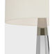 AERIN Olsen 32.5 inch 5.00 watt Crystal and Polished Nickel Cordless Table Lamp Portable Light