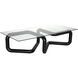 Linden 70 X 34 inch Matte Black Coffee Table