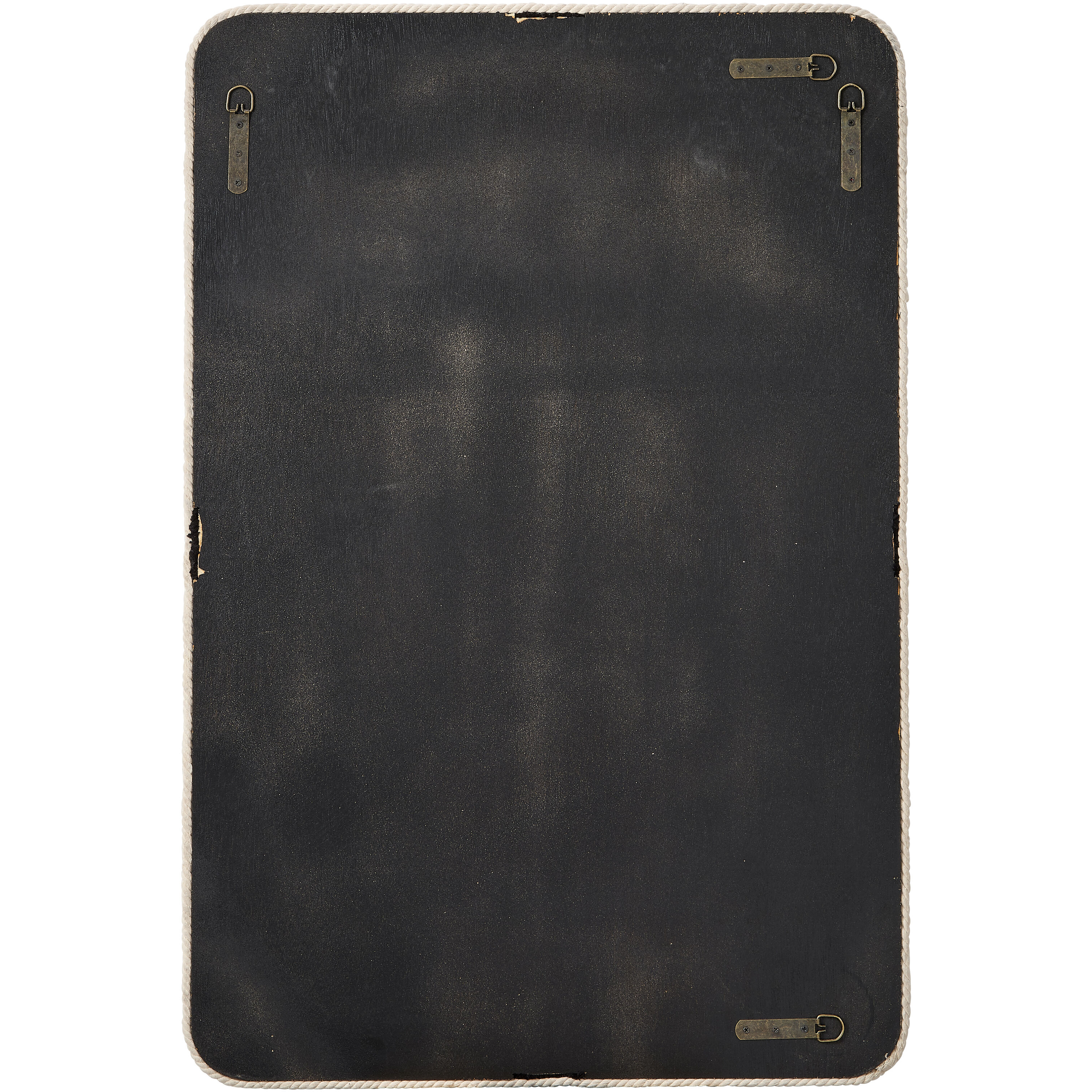 Contrast 36 X 24 inch Black and Off White Mirror