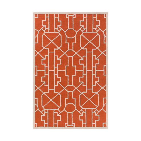 Marigold 114 X 90 inch Bright Orange Indoor Area Rug, Rectangle