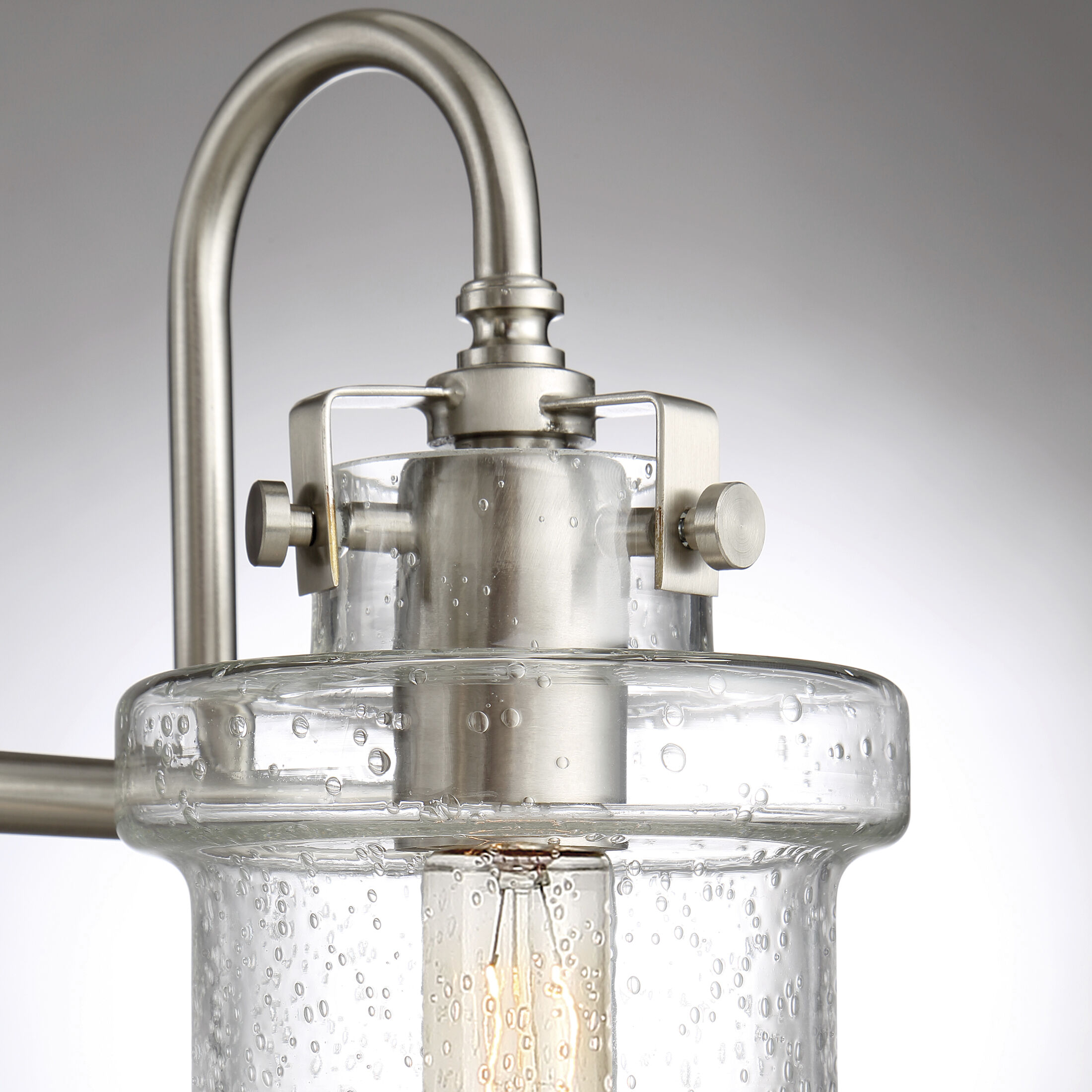 Danbury 4 Light 32 inch Brushed Nickel Bath Light Wall Light