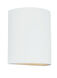 Paintable Ceramic Sconces 1 Light 10 inch Unfinished Ceramic Outdoor Wall Lantern