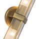 Cairo 2 Light 3.38 inch Vintage Brass Bath Vanity Light Wall Light