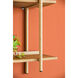 Two Tiers 36.2 X 20.5 X 9.8 inch Natural Shelf