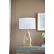 Geode 27.5 inch 40.00 watt Gold/White Table Lamp Portable Light