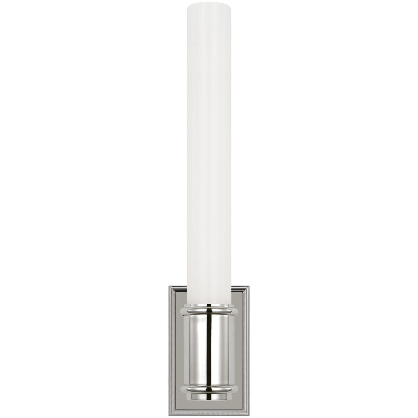 Chapman & Myers Owen LED 2.75 inch Polished Nickel Single Bath Light Wall Light
