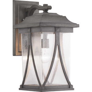 Luce 1 Light 20 inch Antique Pewter Outdoor Wall Lantern, Large