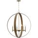 Allegheny 6 Light 32 inch Soft Gold Chandelier Ceiling Light, Design Series