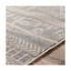 City 36 X 24 inch Light Gray/Beige/Taupe Rugs