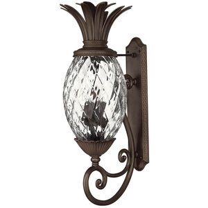 Plantation LED 34 inch Copper Bronze Outdoor Wall Mount Lantern, Large