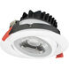 Miniature White Downlight, Trimmed Recessed