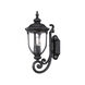 Laurens 1 Light 17 inch Matte Black Exterior Wall Mount
