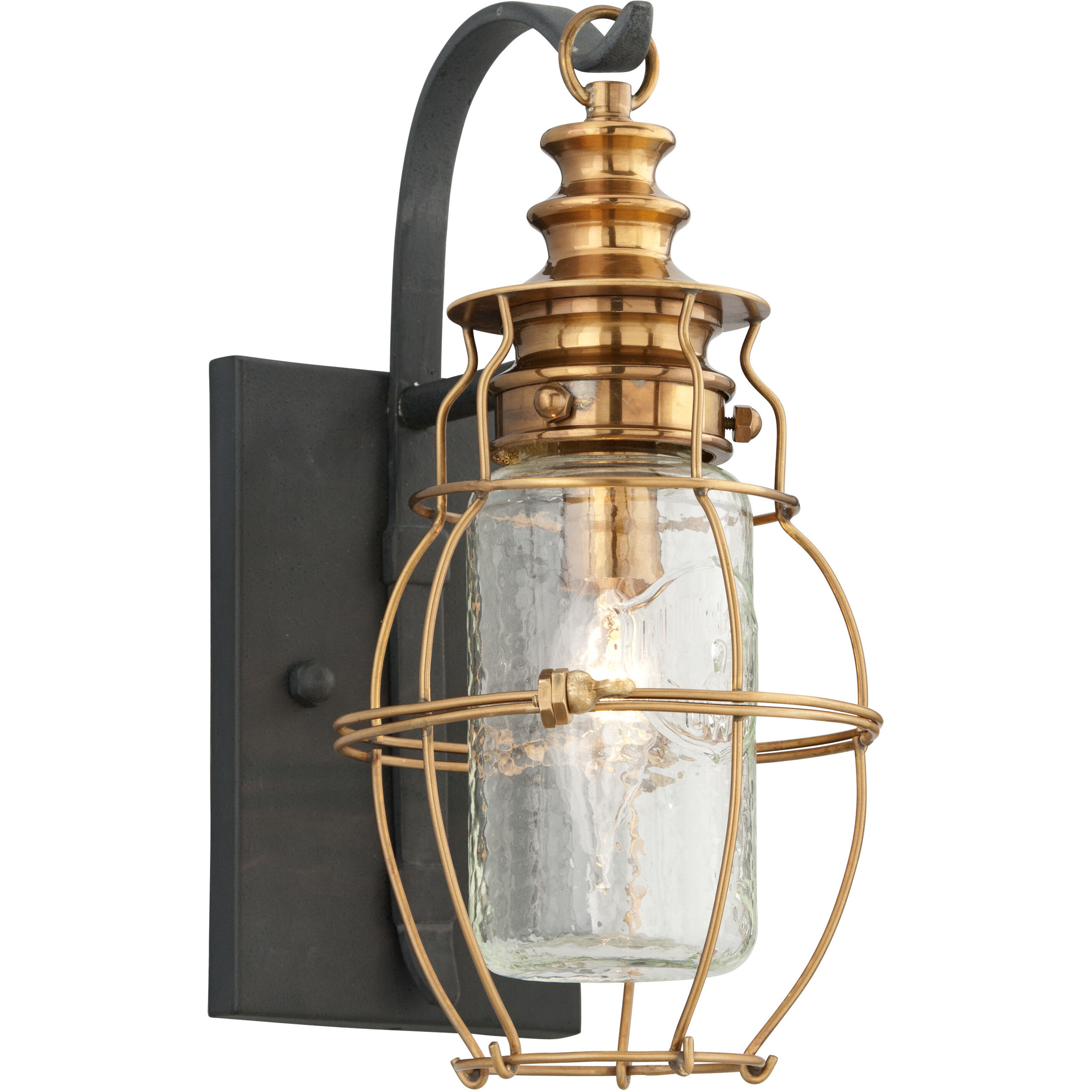 Antique brass outdoor sconce new arrivals