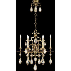 Encased Gems 6 Light 29.00 inch Chandelier