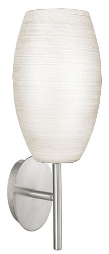 Batista 1 1 Light 4.75 inch Matte Nickel Wall Light